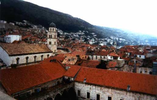 Dubrovnik vue de la vieille Ville